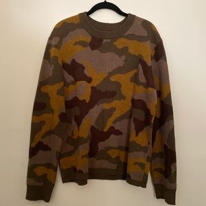 UO Camo Knit Sweater